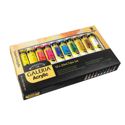 Winsor&amp;Newton Galeria set vopsea acrilică - 10x20 ml