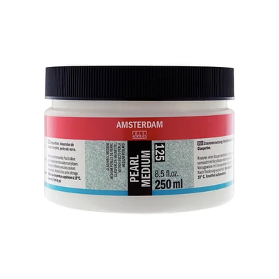 Talens Amsterdam 125 efect medium - 250 ml, pearl