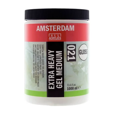 Talens Amsterdam 021 extra heavy  gel medium  1000 ml - lucios
