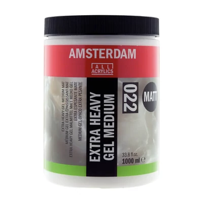 Talens Amsterdam 022 extra heavy gel  medium , 1000 ml - mat