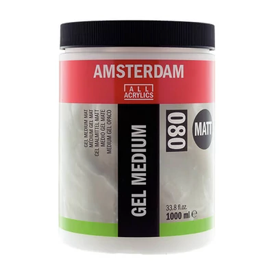 Talens Amsterdam 080 gel medium, 1000 ml - mat