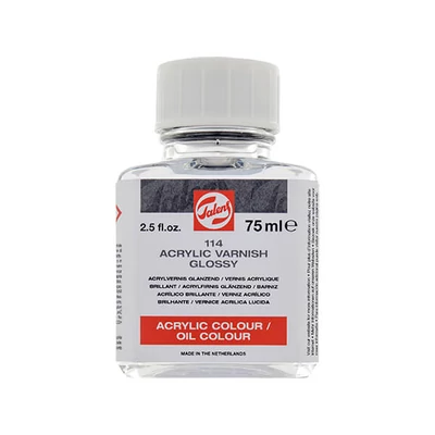 Talens 114 lac  ulei și  acrilic, lucios - 75 ml