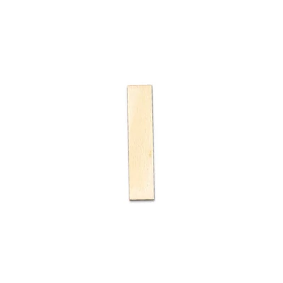 Literă din lemn , 40x2 mm - I