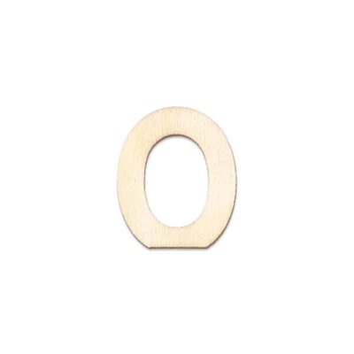Literă din lemn, 40x2 mm - O