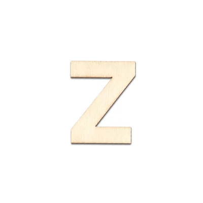 Literă din lemn, 40x2 mm - Z