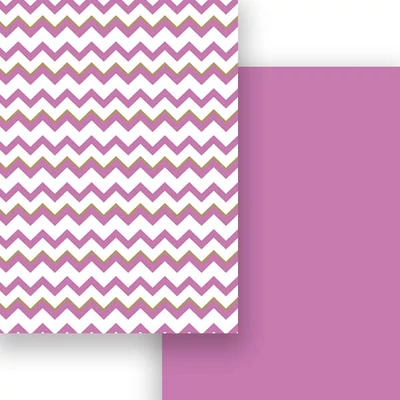 Carton foto, A4 - chevron zigzag mat, vintage mov-aurie