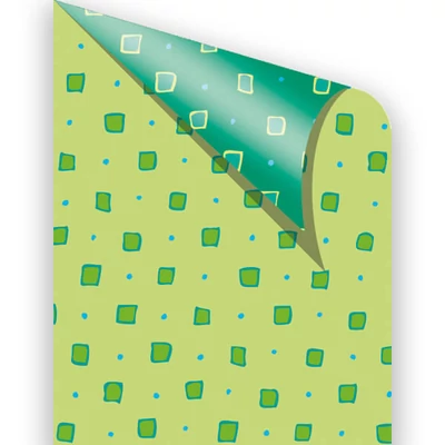 Carton foto, 50x70 cm - confetti, verde