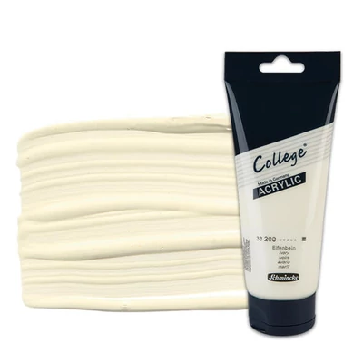 Schmincke College vopsea acrilică, 200 ml - 200, ivory