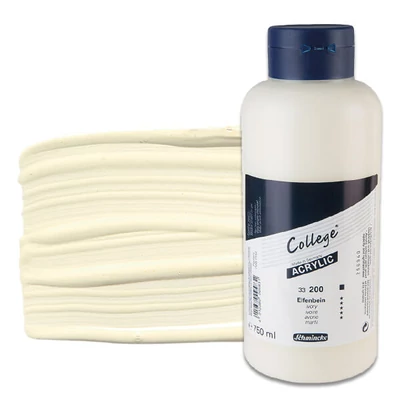 Schmincke College vopsea acrilică, 750 ml - 200, ivory