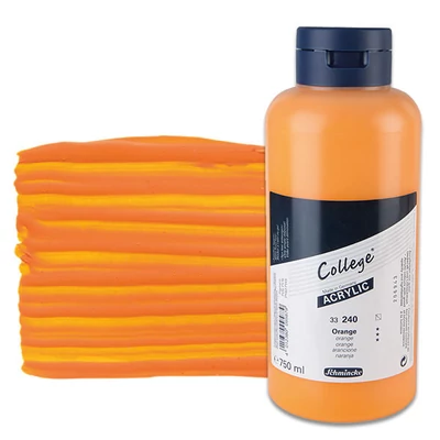 Schmincke College vopsea acrilică, 750 ml - 240, orange