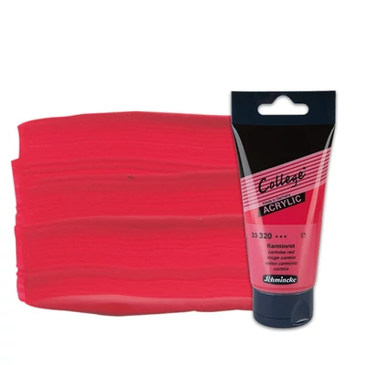 Schmincke College vopsea acrilică, 75 ml - 320, carmine red