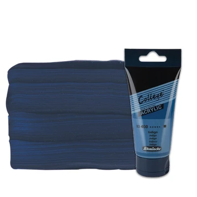 Schmincke College vopsea acrilică, 75 ml - 400, indigo