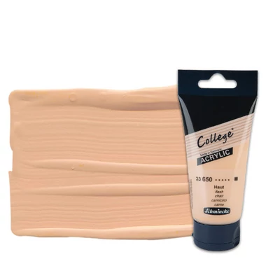 Schmincke College vopsea acrilică, 75 ml - 650, flesh