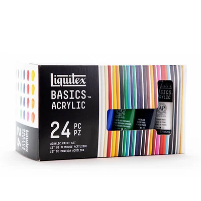 Liquitex Basics set vopsea acrilică - 24x22 ml