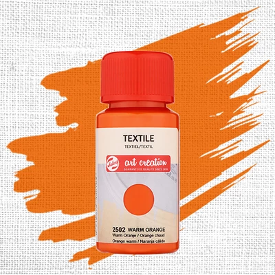 Vopsea textil Art Creation pentru materiale de culoare deschisă - 2502 Warm orange