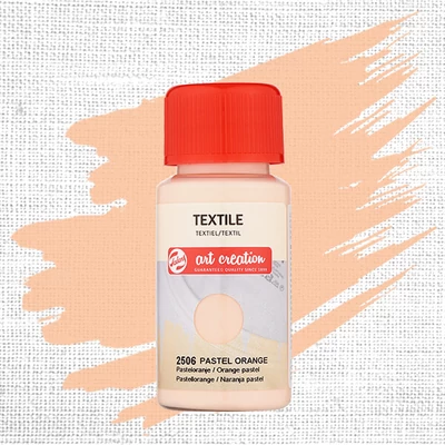 Vopsea textil Art Creation pentru materiale de culoare deschisă - 2506 Pastel orange