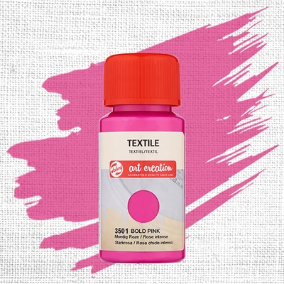 Vopsea textil Art Creation pentru materiale de culoare deschisă - 3501 Bold pink