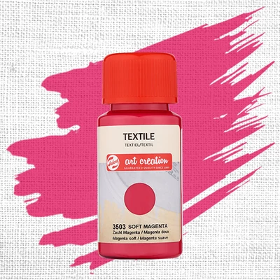 Vopsea textil Art Creation pentru materiale de culoare deschisă - 3503 Soft magenta