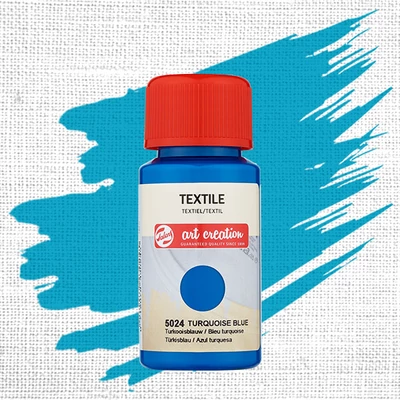 Vopsea textil Art Creation pentru materiale de culoare deschisă - 5024 Turquoise blue