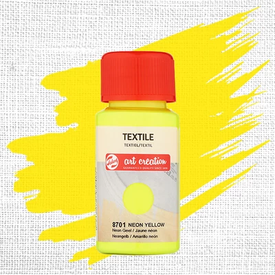 Vopsea textil Art Creation pentru materiale de culoare deschisă - 8701 Neon yellow