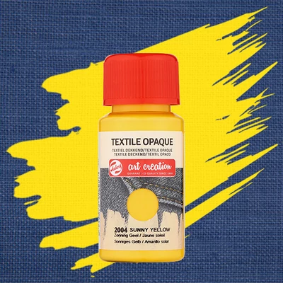 Vopsea textil Art Creation pentru materiale de culoare închisă - 2004 Sunny yellow opaque