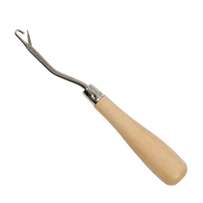 Ac Suba din metal, cu mâner  din lemn, 15,5 cm