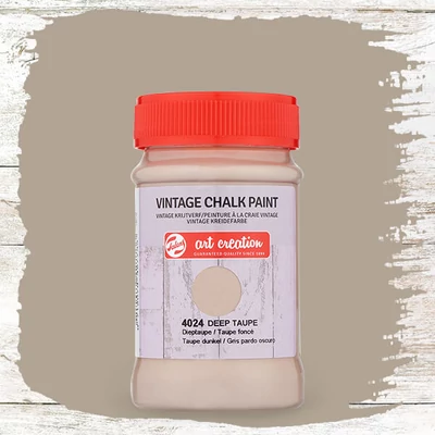 Vopsea cretă  Art Creation Vintage, 100 ml - 4024 Deep taupe