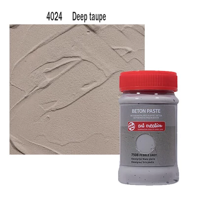 Pastă de beton, Art Creation, 100 ml - 4024 Deep taupe