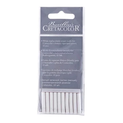 Inserție de radieră Cretacolor pentru radieră cu baterie, 10 buc