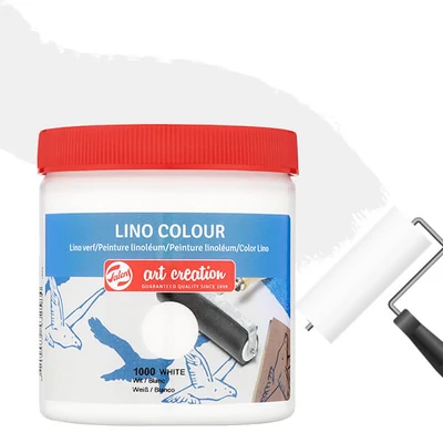 Vopsea linogravură Art Creation , 250 ml, pe bază de apă  - 1000 White