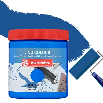 Vopsea linogravură Art Creation , 250 ml, pe bază de apă  - 5001 Blue