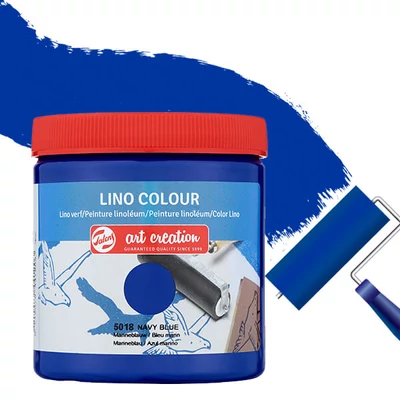 Vopsea linogravură Art Creation , 250 ml, pe bază de apă  - 5018 Navy blue