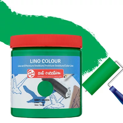 Vopsea linogravură Art Creation , 250 ml, pe bază de apă  - 6001 Green