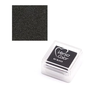 Pernă de ștampilare, Versa Color - negru, 82 black