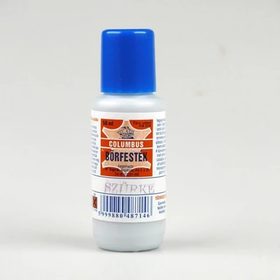 Vopsea pentru piele Columbus - 50 ml - gri
