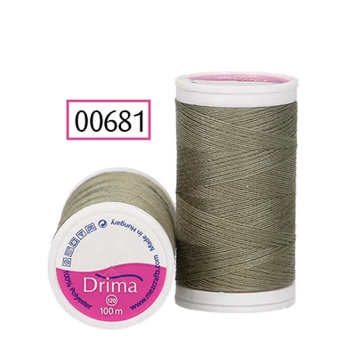 Ață de cusut Drima, poliester, 100 m - 00681