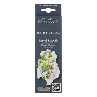 Set creioane pastel Cretacolor Artist Studio, 8 buc. , Colectia Nature