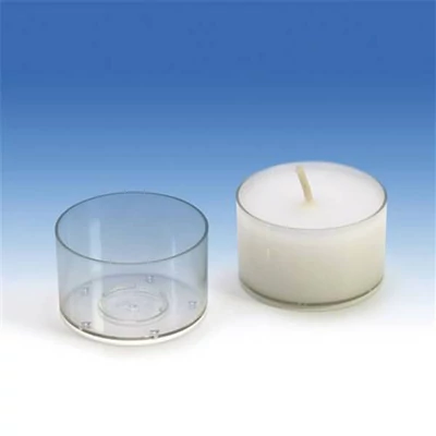 Formă pentru turnare lumânări - cilindru cu fitil  3,8x2,4 cm