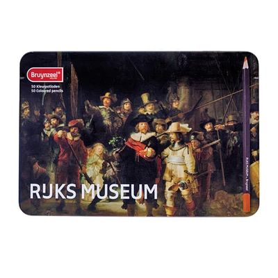 Set de creioane colorate Bruynzeel Rijks Museum - 50 buc., Rembrandt: Night Watch