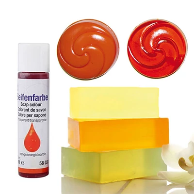 Săpun  lichid colorant, 10 ml - portocaliu