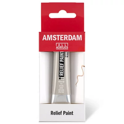 Vopsea de contur Amsterdam Relief Paint, care nu se arde, 20 ml - conserve, 815