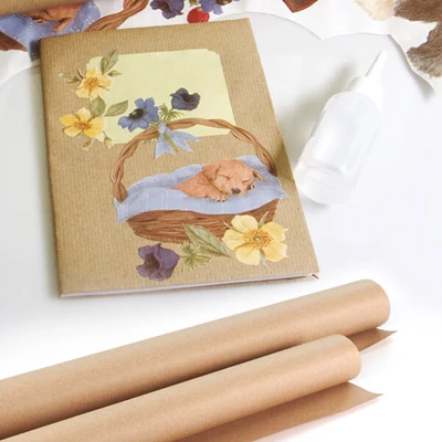 Hârtie de împachetat Natron , 1x5 m - 60 g, naturală
