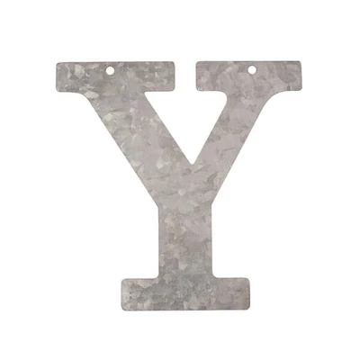 Litera din zinc - Y, 12 cm