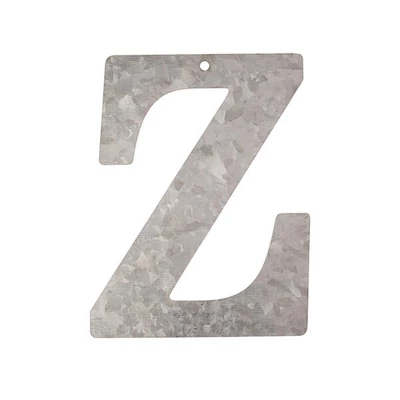 Litera din zinc - Z, 12 cm