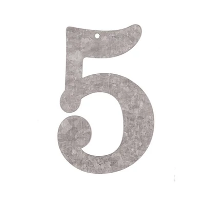 Număr de zinc - 5, 12 cm