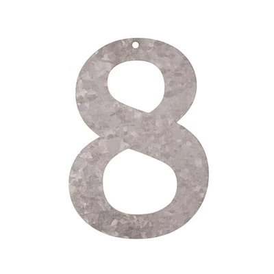 Număr de zinc - 8, 12 cm