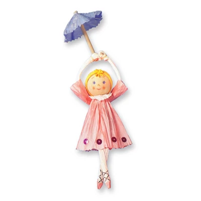 Set hârtie DIY - balerina