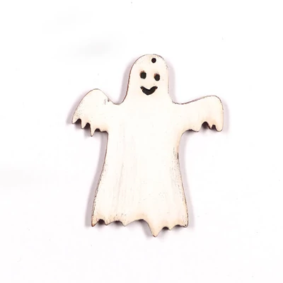 Siluetă din lemn, atârnabilă, modelată cu laser - Ornament copac fantomă