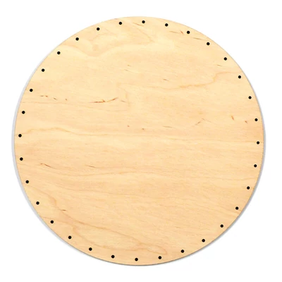 Baza de țesut coș, cerc - 21 cm, dimensiunea găurii de 2,5 mm