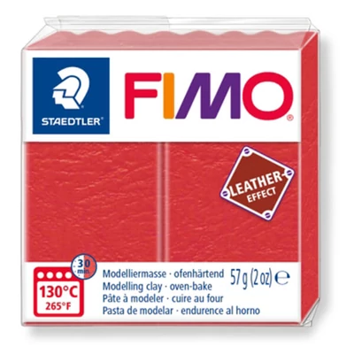 FIMO Leather Effect plastilină care se întărește la coacere 57 g - pepene galben (8010-249)